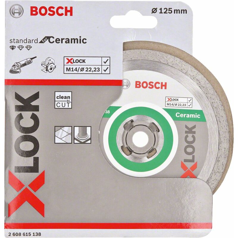 ใบเพชร5" Standard for Ceramic BOSCH X-LOCK