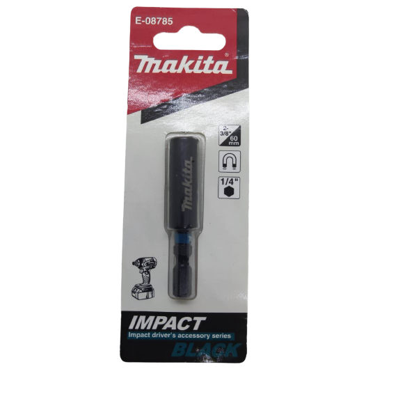 แกนจับดอกไขควงแม่เหล็ก IMPACT BLACK MAKITA #E-08785