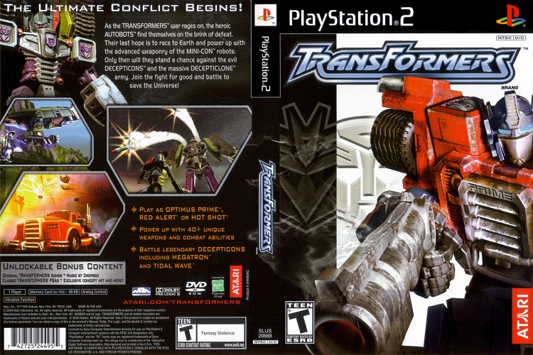 TRANSFORMERS [US : DVD5 1 Disc]