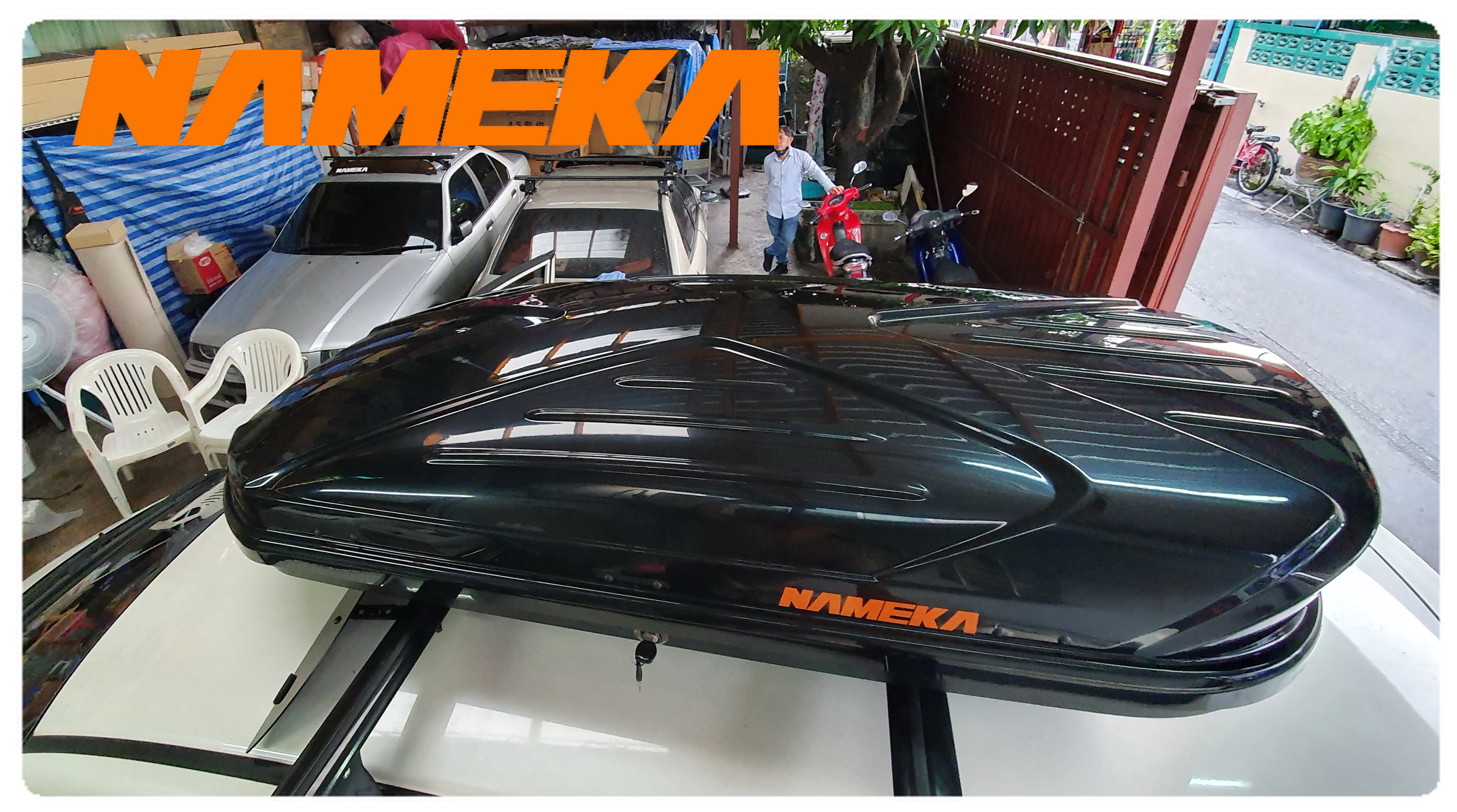 Roof Box NAMEKA Model: X-Box กล่องเก็บสัมภาระ นาเมกะ