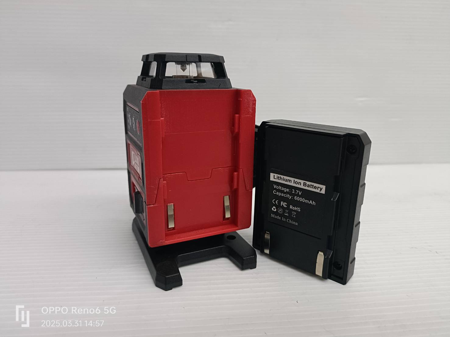 เลเซอร์16เส้น สีเขียว Mini 4D OULIXI