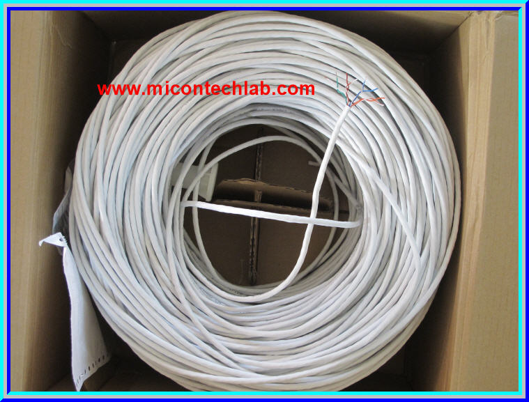 1x สาย LAN 8 เส้นใน ยาว 1 เมตรต่อเซต CAT-5 AWG24 LAN Internet