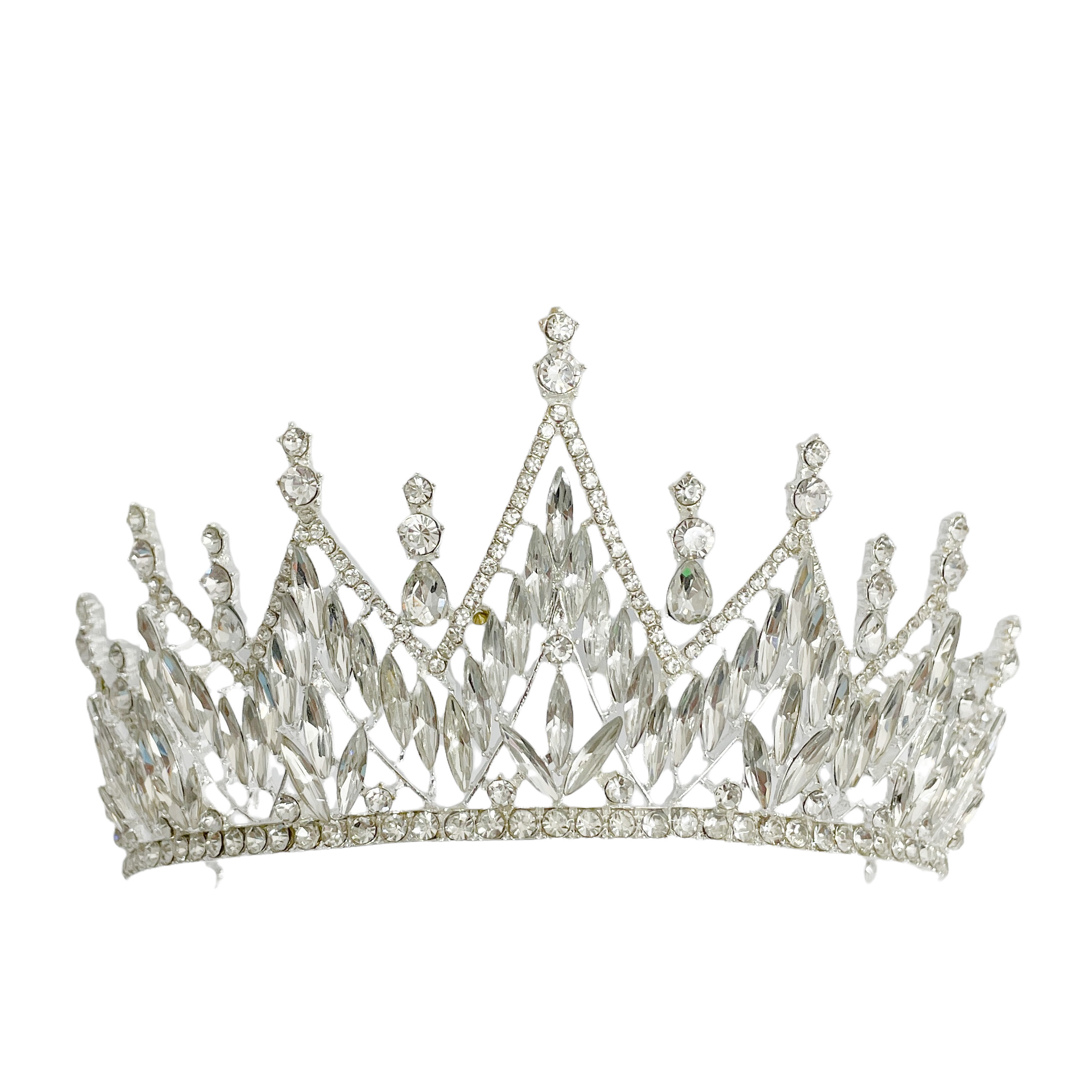 (พร้อมส่ง) เทียร่า 343 งานสวย ปราณีต QCเพชรทุกเม็ด สินค้าพร้อมส่งจากไทย