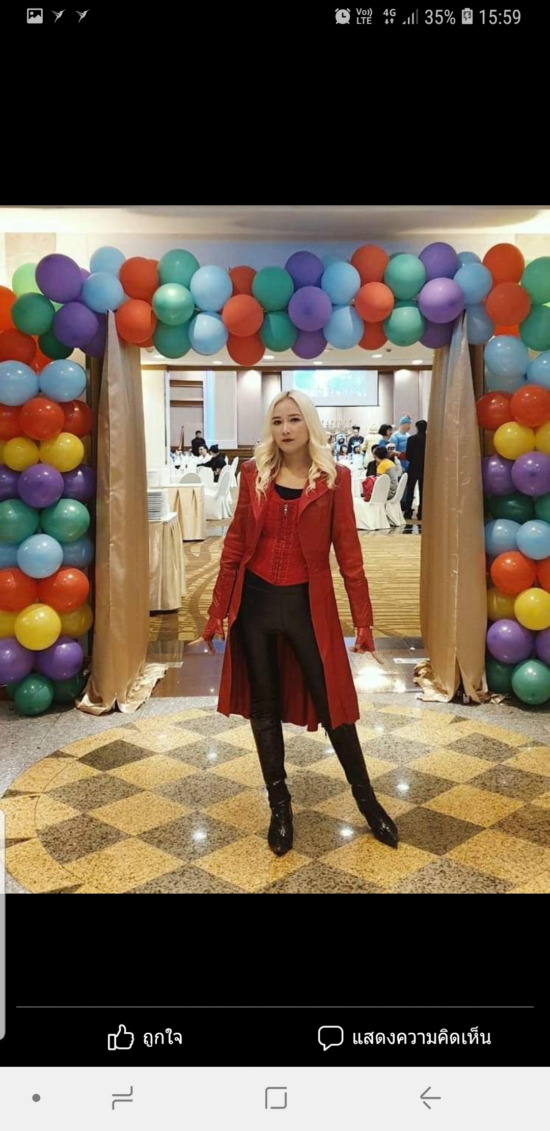 ชุดสกาเลตวิช / Scarlet Witch / ชุดแวนด้า @ The Avengers