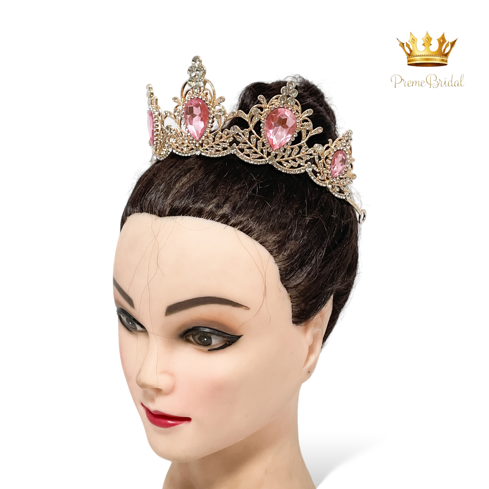 (พร้อมส่ง) เทียร่า 409 มงกุฎนางงาม งานสวย ปราณีต QCเพชรทุกเม็ด สินค้าพร้อมส่งจากไทย