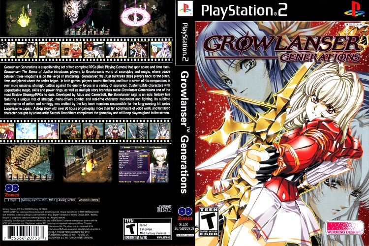 GROWLANSER GENERATIONS [US : CD 2 Discs]