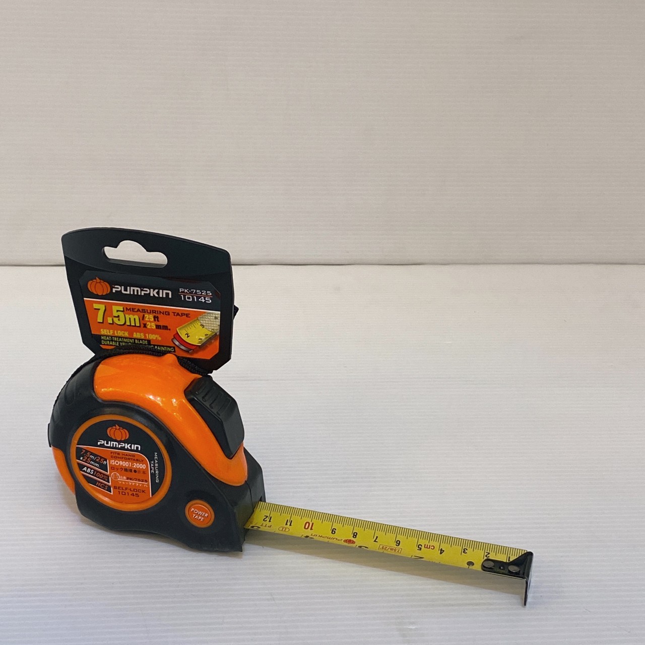ตลับเมตร7.5m SELF-LOCK PUMPKIN 10145