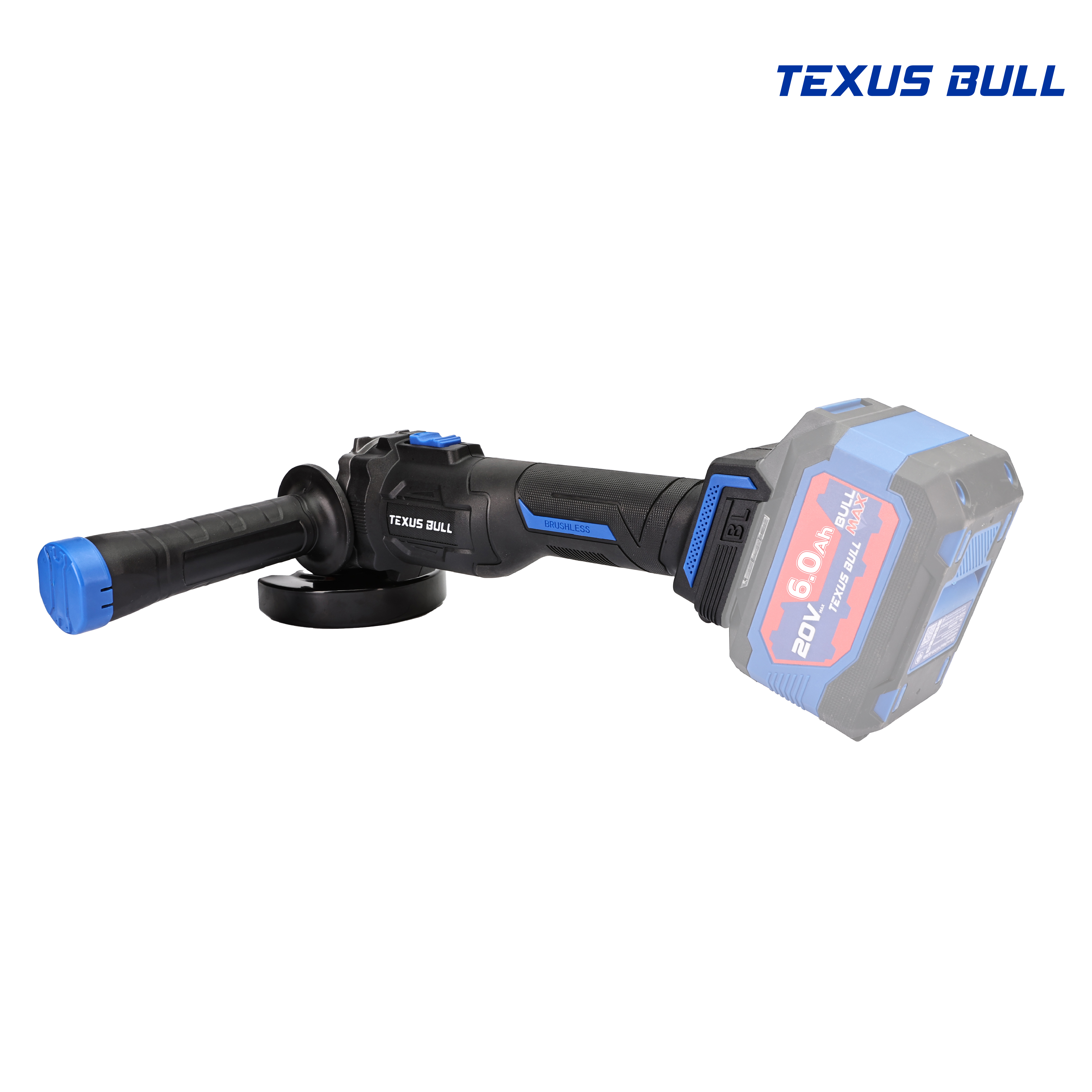 TEXUS BULL เครื่องเจียรมือไร้สาย 4นิ้ว 20V TX-9808 (ไม่รวมแบต ไม่รวมแท่นชาร์จ)