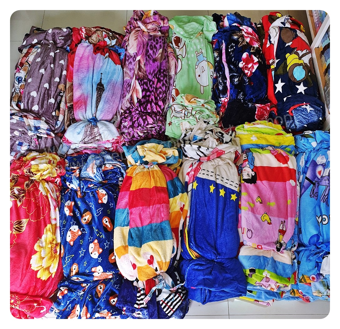 ขายส่ง ผ้าห่มนาโน แบบบาง #APK57-ลายการ์ตูน ส่ง 57 บาท