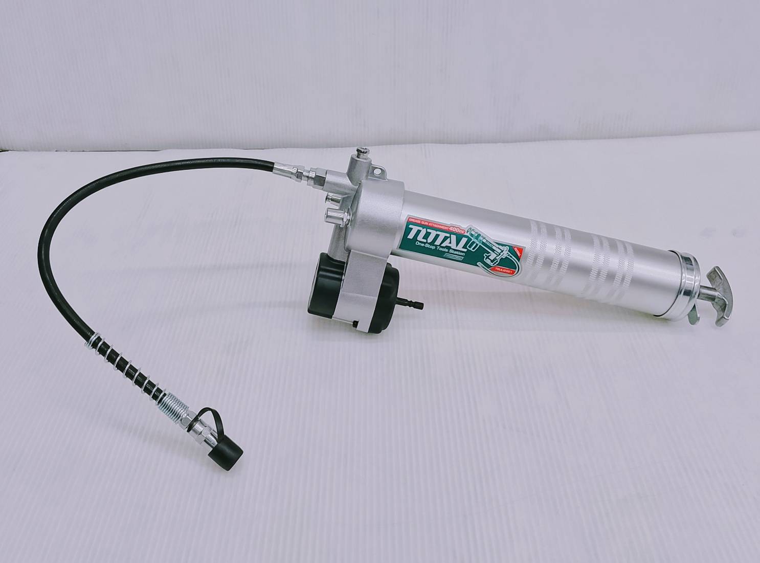 กระบอกอัดจารบี+ พร้อมสายอ่อน 18 นิ้ว (ใช้กับสว่านแบตเตอรี่) รุ่น TGULI2001