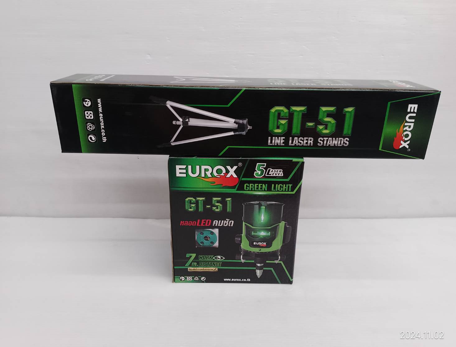 เลเซอร์แสงเขียว5เส้น GT-51 EUROX