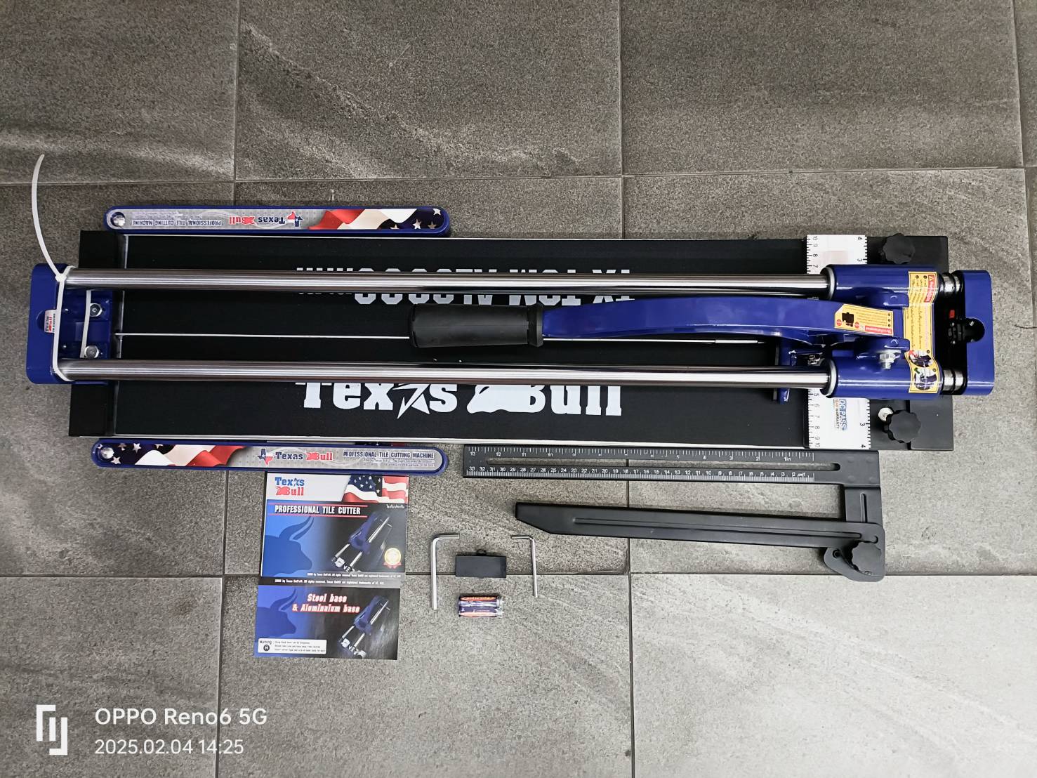 Texas Bull แท่นตัดกระเบื้อง24" มีเลเซอร์ TX-TCM-ALS600MM