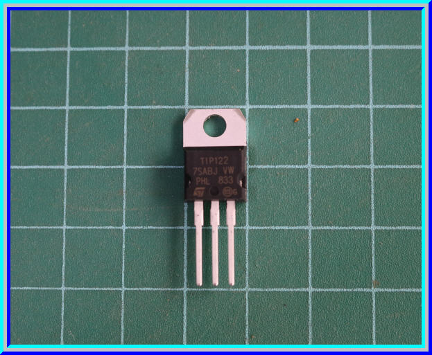 1x ทรานซิสเตอร์ TIP122 NPN ดาร์ลิงตัน 100V 5A (Transistor)