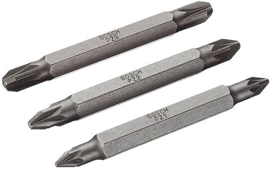 ดอกไขควง PZ x60mm. BOSCH 2607001749 แพค3ดอก