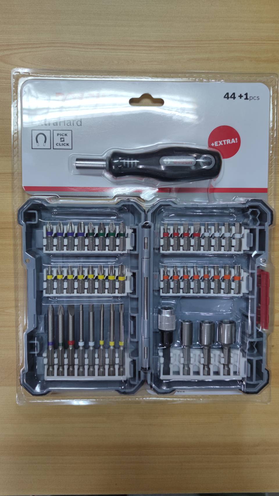 ชุดดอกไขควง 44+1ชิ้น BOSCH #2607017692