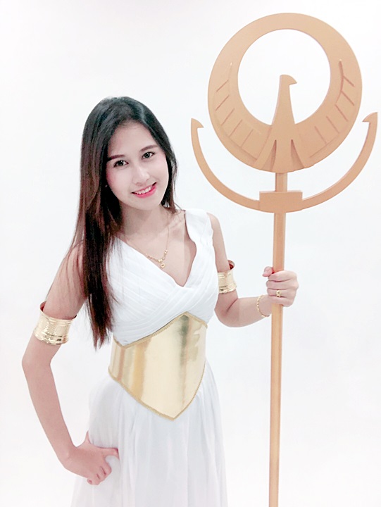 ชุดอาธีน่า (Athena) เทพีแห่งสติปัญญาและสงคราม / ชุดเทพเจ้า