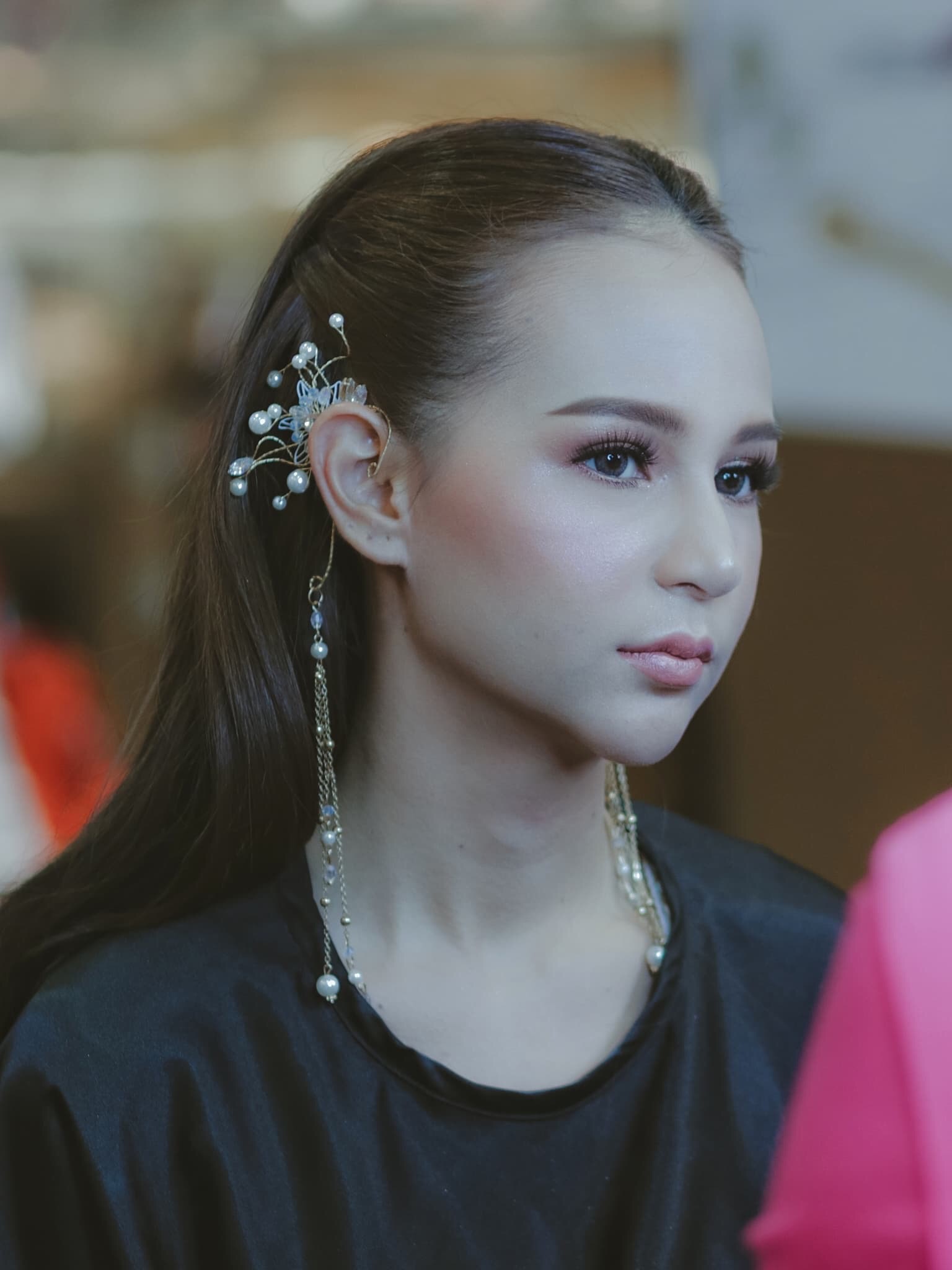 (พร้อมส่ง) Ear Cuff 018 จรหู จอนหู ได้ทั้งคู่ เกี่ยวใบหู ใส่สวยๆ สวยงาม ทำจากโลหะสีทอง