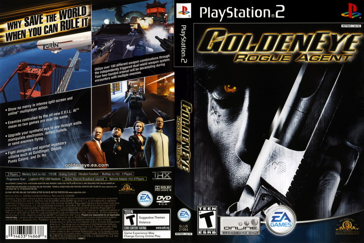 GOLDEN EYE ROGUE AGENT [US : DVD5 1 Disc]