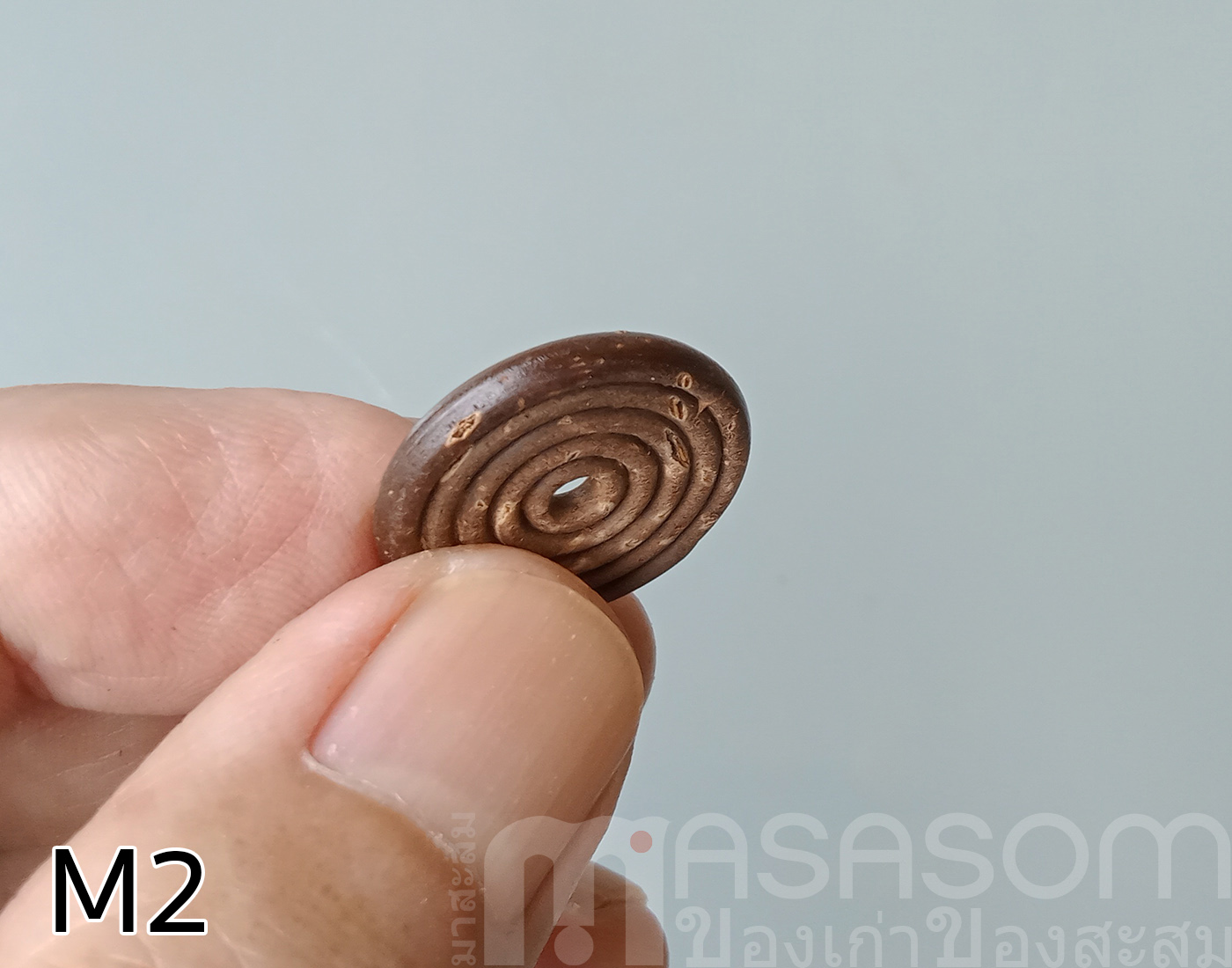 กระดุมกะลามะพร้าวรูเดียว