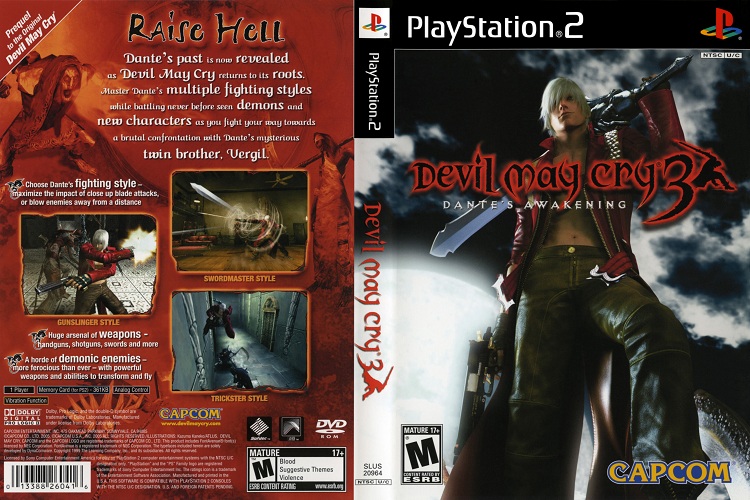 DEVIL MAY CRY 3 [US : DVD5 1 Disc]