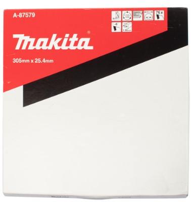 ใบเลื่อยตัดสแตนเลส 12"x76T MAKITA A-87579