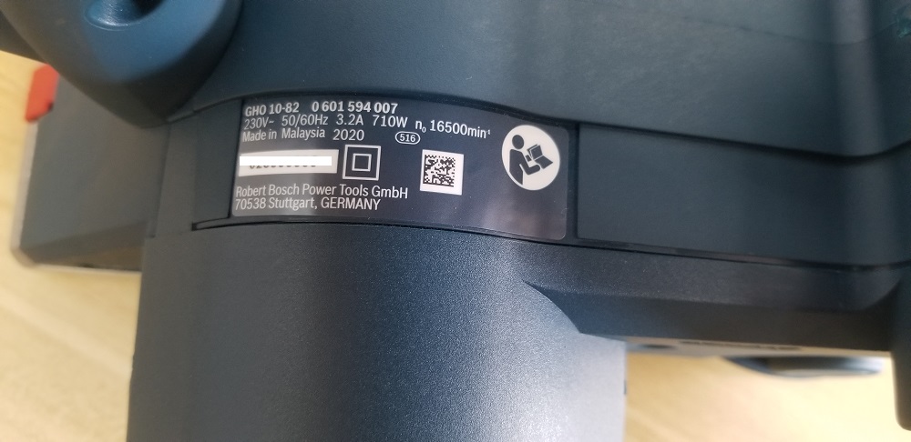 กบ3" GHO10-82 BOSCH 0601594007