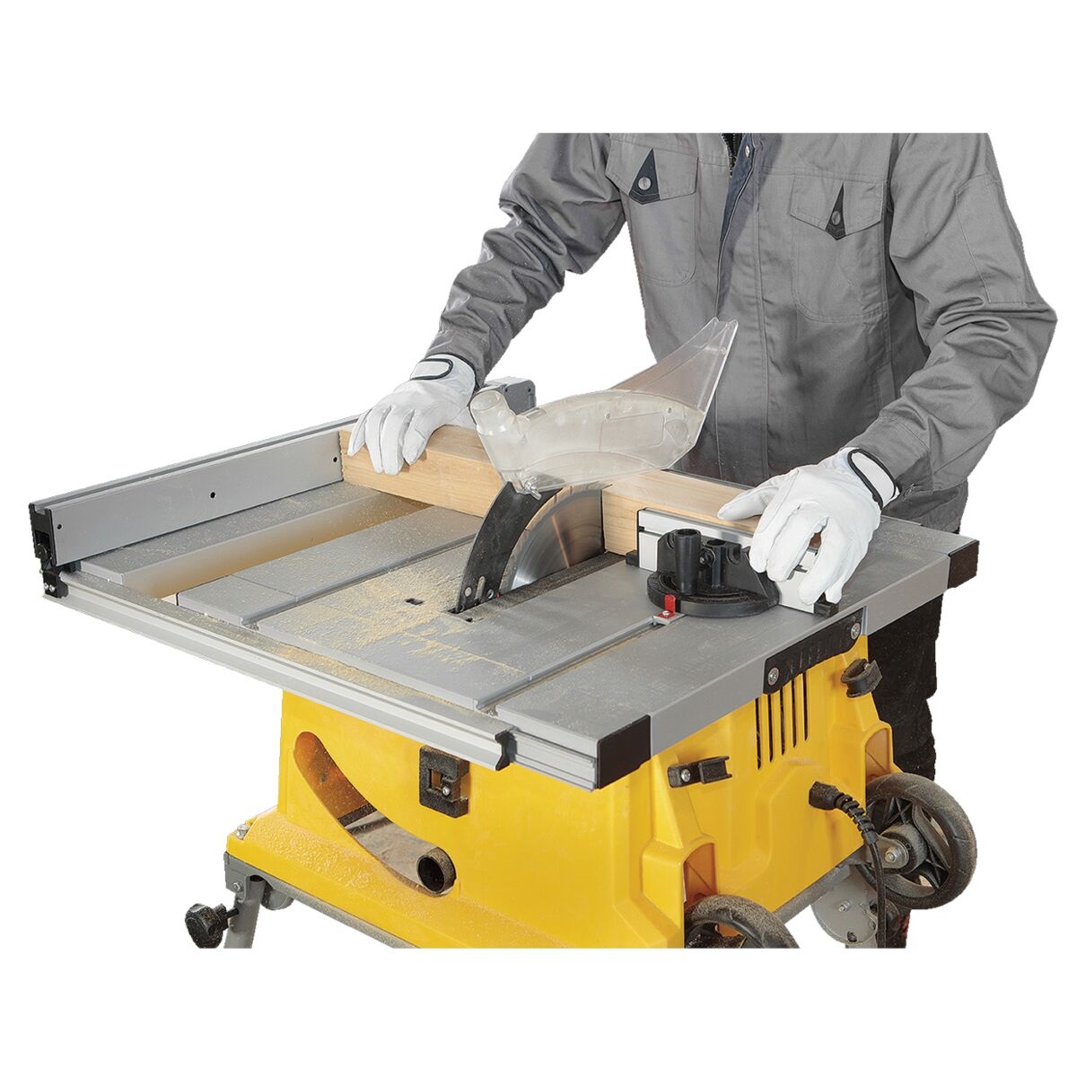 Stanley โต๊ะเลื่อยวงเดือน 10นิ้ว รุ่น SST1800 รุ่นใหม่ มีล้อ ขาพับเก็บได้