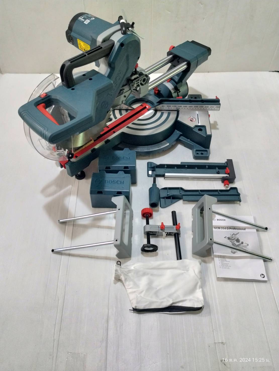 แท่นตัดองศา10" GCM254D BOSCH 0601B530K0