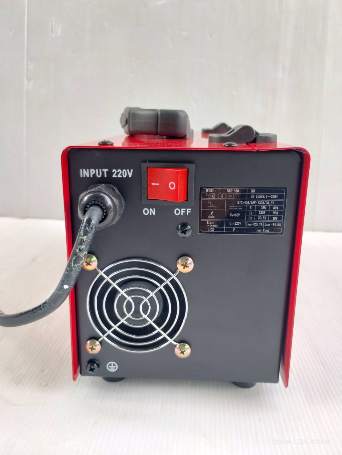 เครื่องเชื่อมไฟฟ้า 2IN1 2 ระบบ NKS350 EUROX