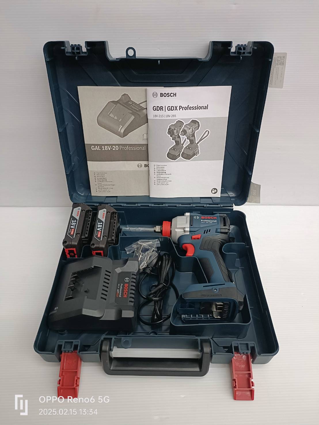 บล็อกแบต1/2 (2in1) GDX18V-285 BOSCH