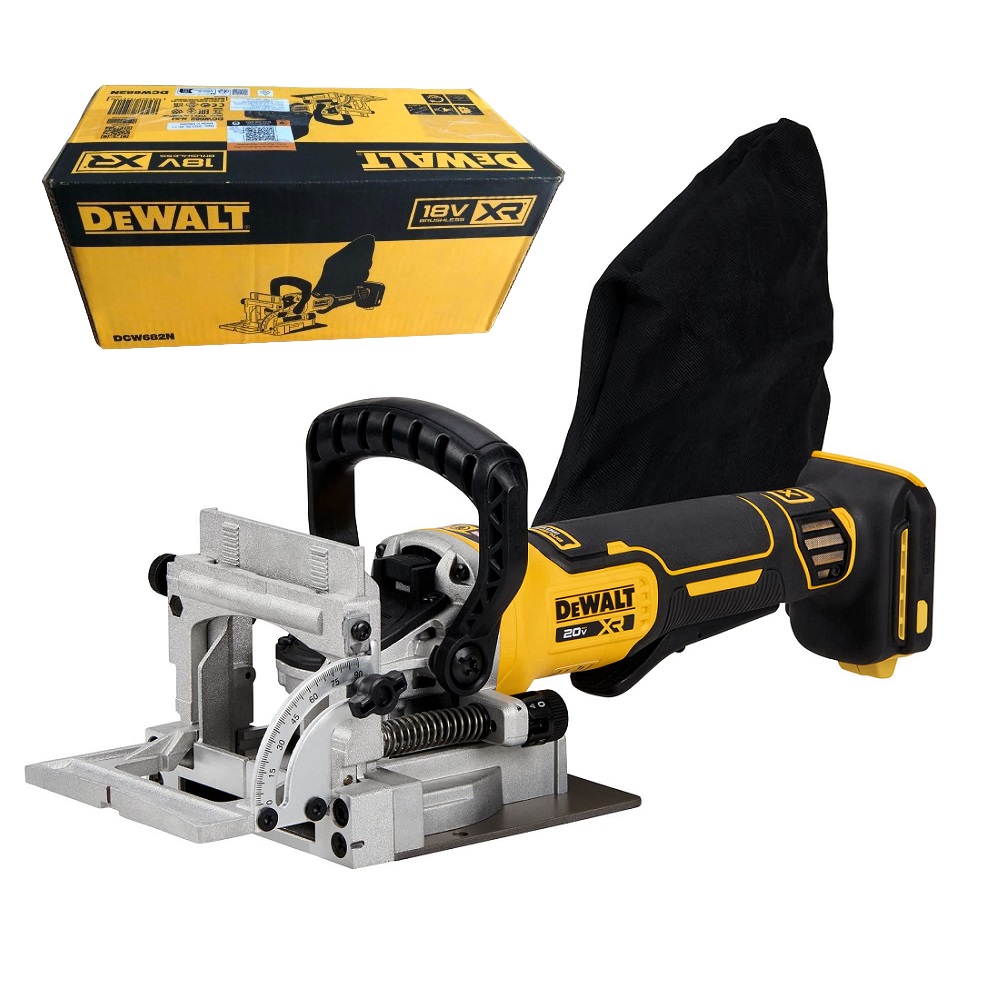 เครื่องต่อไม้ไร้สาย (Biscuit Jointer) 18V DCW682N DEWALT (ตัวเปล่า)