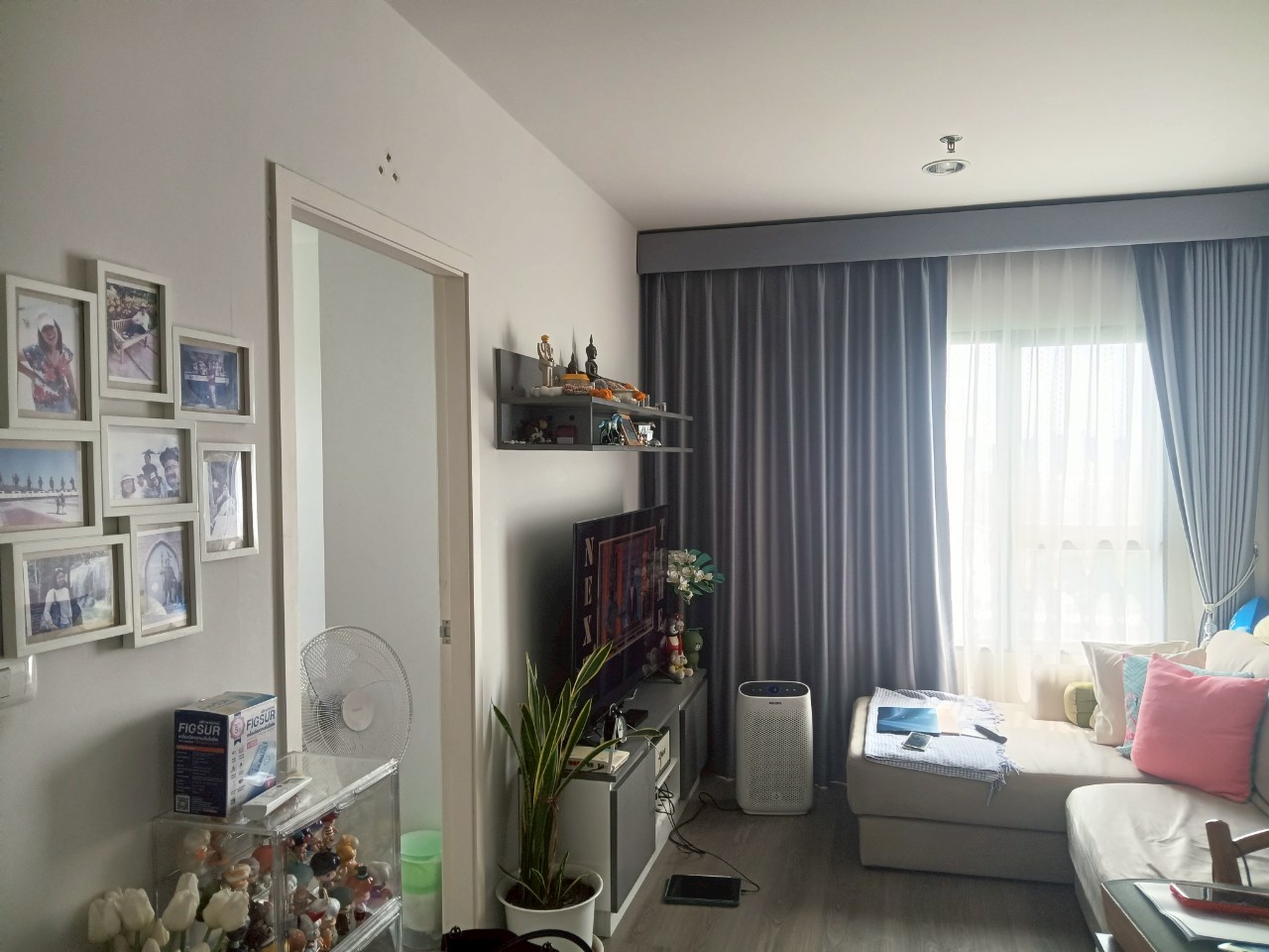 🚩H1253 vายคอนโด แอสปาย สาทร-ตากสิน คอปเปอร์โซน 46.44 ตร.ม. ชั้น14 ห้องมุมติดบันไดหนีไฟ ทิศใต้ วิวสวน ใกล้ BTS สถานีวุฒากาศ