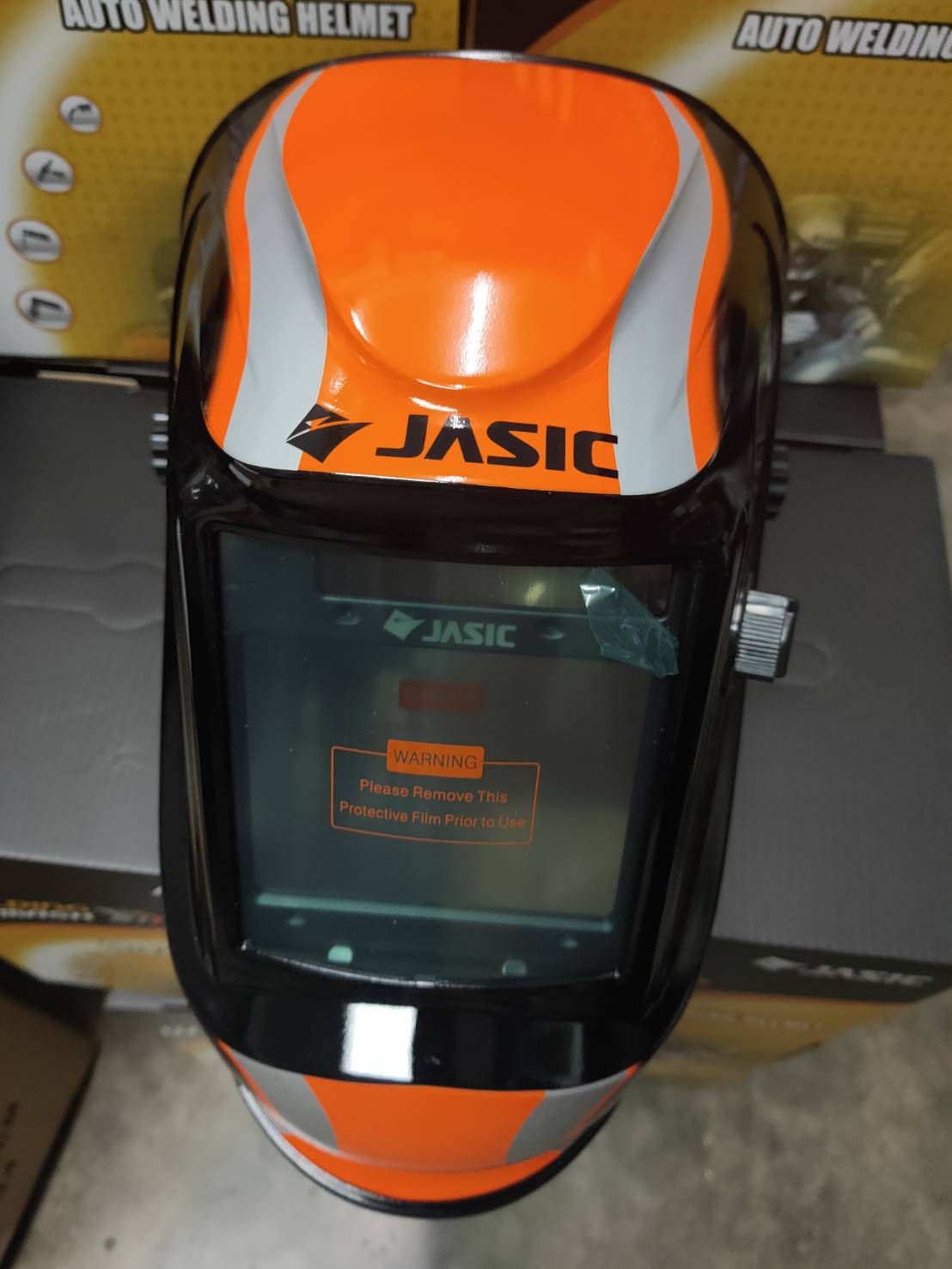 หน้ากากปรับแสง AUTO กระจกกว้าง LY800D JASIC True Color