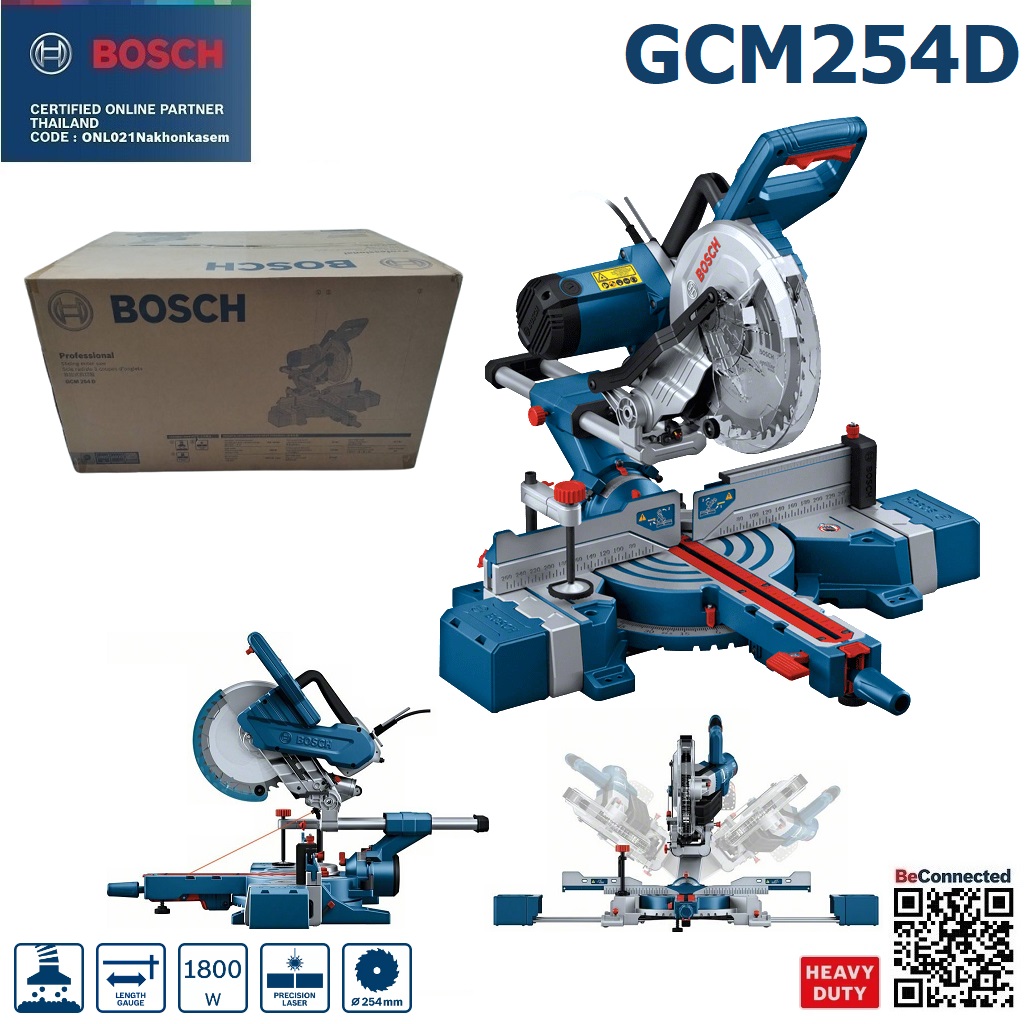 แท่นตัดองศา10" GCM254D BOSCH 0601B530K0