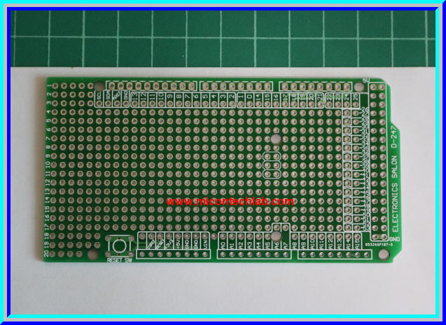 1x MEGA2560 Prototype Shield PCB for Arduino MEGA 2560 Circuits