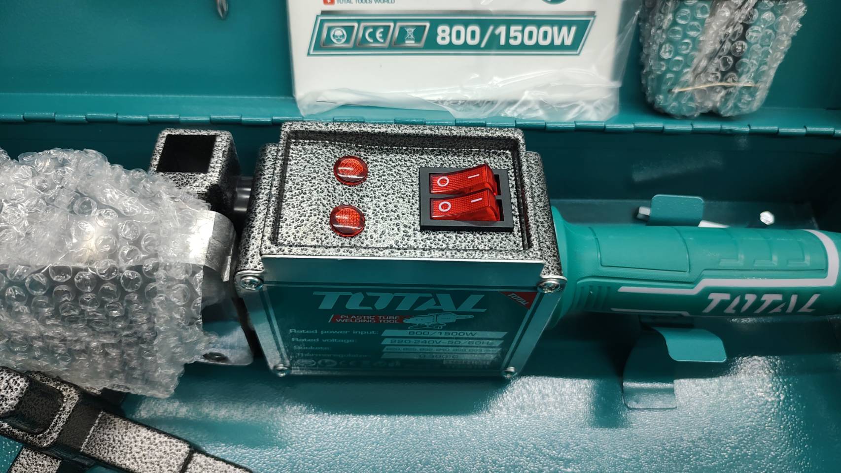 เครื่องเชื่อมท่อ PP-R TT328151 TOTAL 20-63มม.