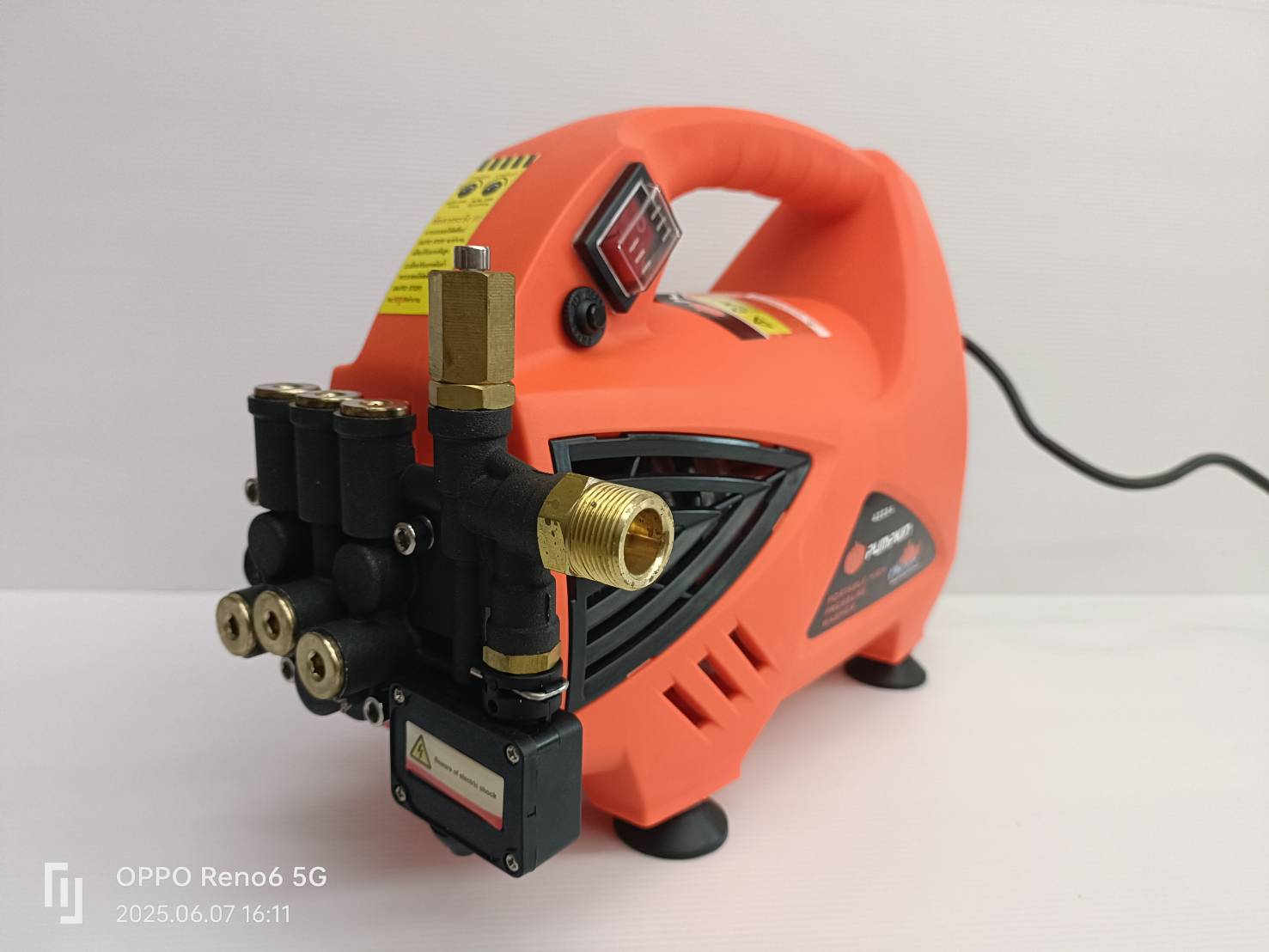 PUMPKIN เครื่องฉีดน้ำแรงดันสูง รุ่นปรับแรงดัน CHICAGO 135 bar CG-135AJ/42224