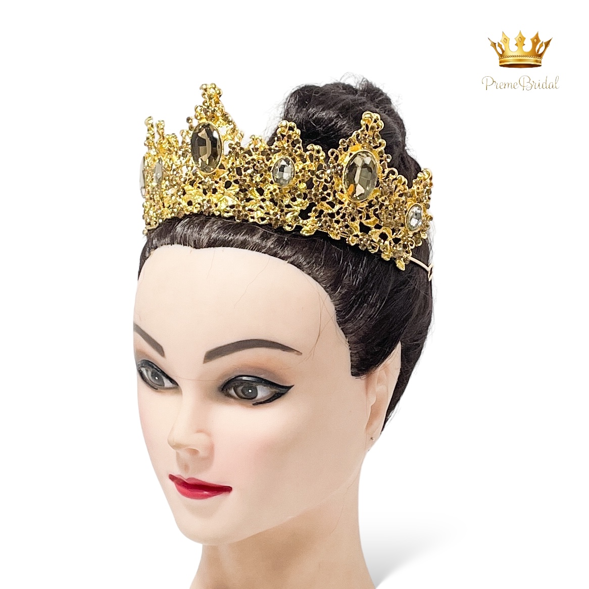 (พร้อมส่ง) เทียร่า 413 มงกุฎนางงาม ครึ่งหัว งานสวย ปราณีต QCเพชรทุกเม็ด สินค้าพร้อมส่งจากไทย