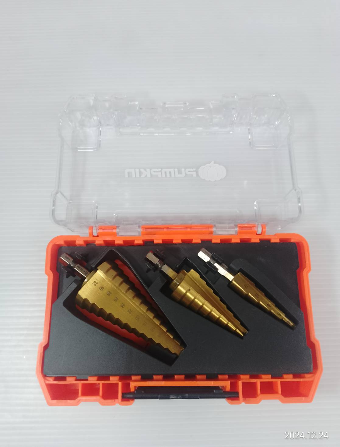 ดอกสเต็ปHSS 3ดอก 4-12/20/32mm. PTT-HSS4241S PUMPKIN