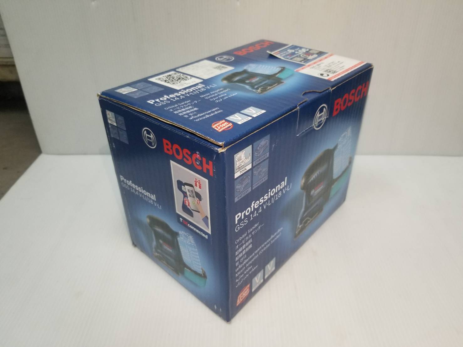 เครื่องขัดกระดาษทรายไร้สาย GSS18V-LI BOSCH Solo