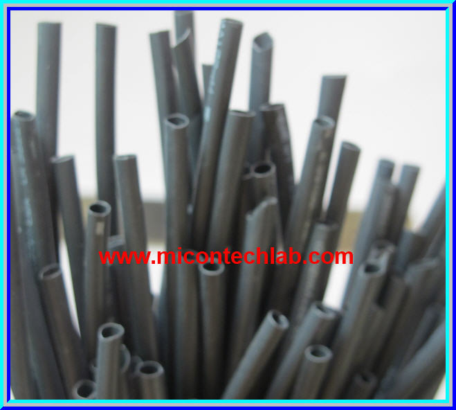 1x ท่อหด ยี่ห้อ 3M ขนาด 2.5 มม. ยาว 1 เมตร สีดำ