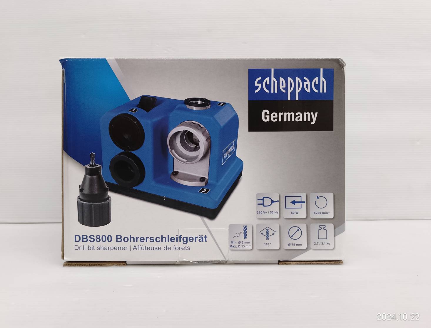 เครื่องลับดอกสว่าน DBS800 SCHEPPACH