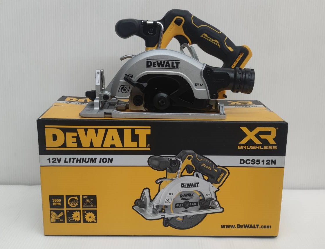 เลื่อยวงเดือนไร้สาย 5.5 นิ้ว (140 มม.) 12V DCS512N BL (ตัวเปล่า) DEWALT