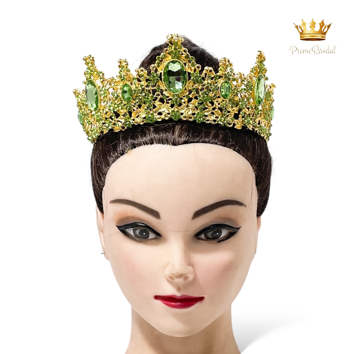 (พร้อมส่ง) เทียร่า 413 มงกุฎนางงาม ครึ่งหัว งานสวย ปราณีต QCเพชรทุกเม็ด สินค้าพร้อมส่งจากไทย