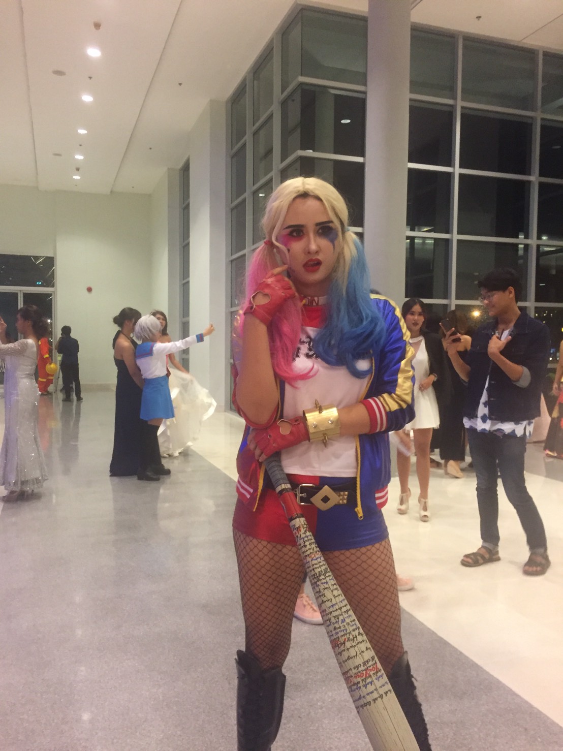 ชุด Harley Quinn / suicide squad 2016 / ชุดฮารี่ควิน
