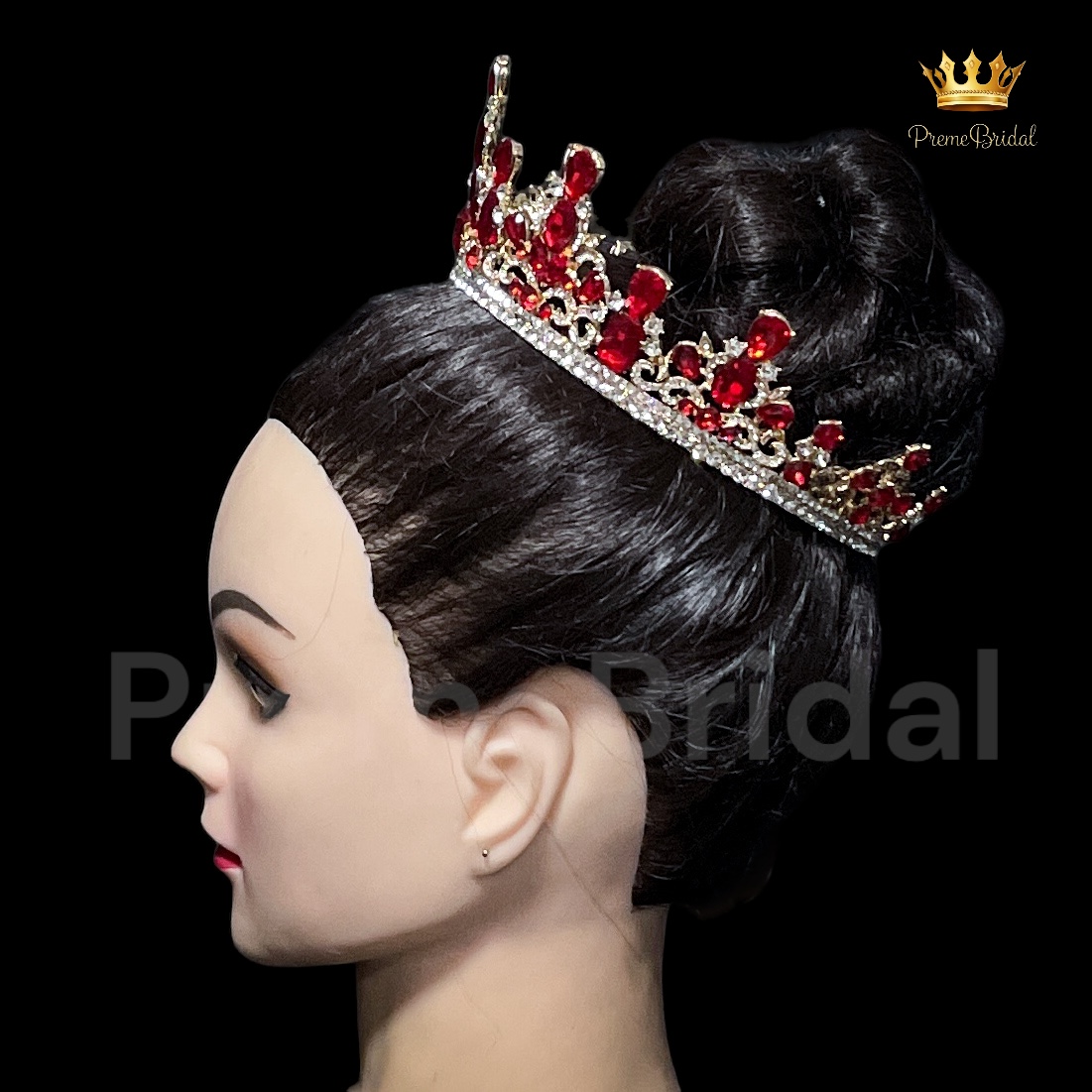 (พร้อมส่งจากไทย) มงกุฏ 124 งานสวย รุ่นฐานกลม ส่งด่วน ส่งจาก จ.อุบลราชธานี