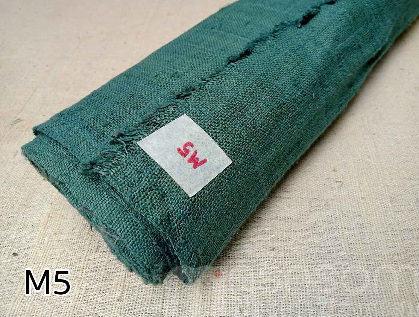 ผ้าใยกัญชงทอมือย้อมสี