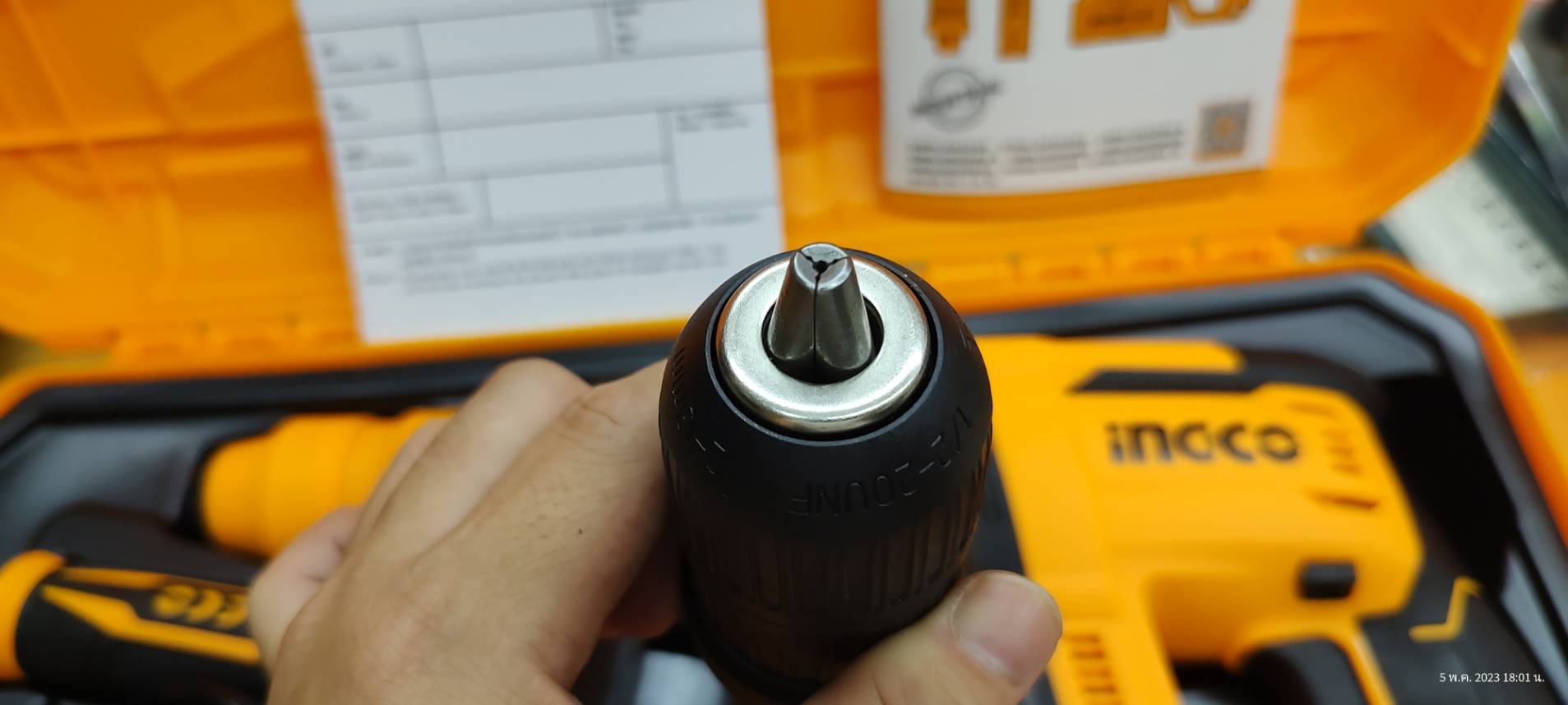 สว่านโรตารี่3ระบบ CRHLI202289 INGCO (ครบชุด ถอดหัวได้)