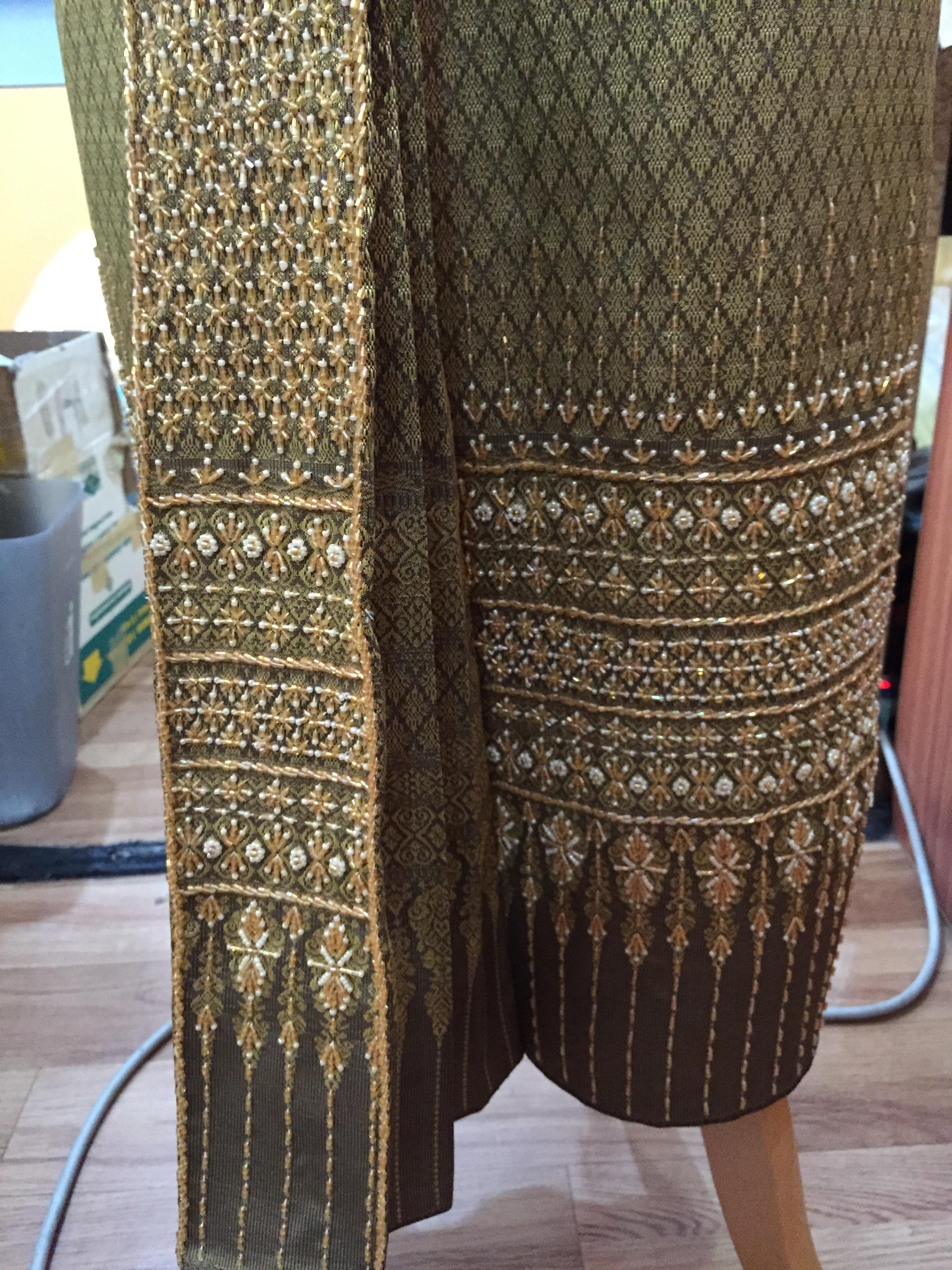 ชุดไทยพร้อมส่ง รหัส 005