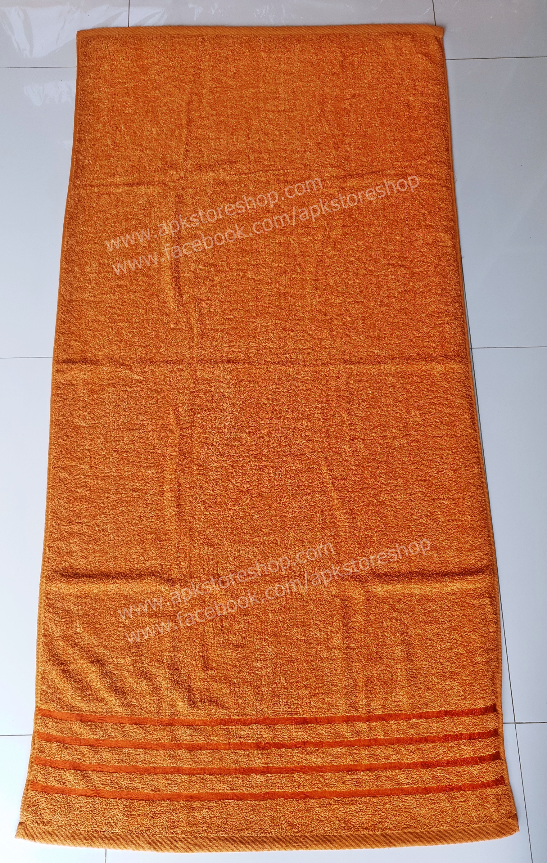 ขายส่ง ผ้าเช็ดตัวคอตตอน สีกรัก ส่ง 50 บาท